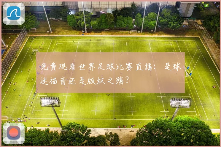 免费观看世界足球比赛直播:是球迷福音还是版权之殇?